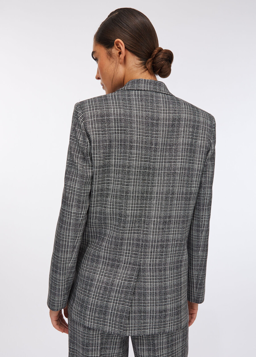 glen plaid blazer