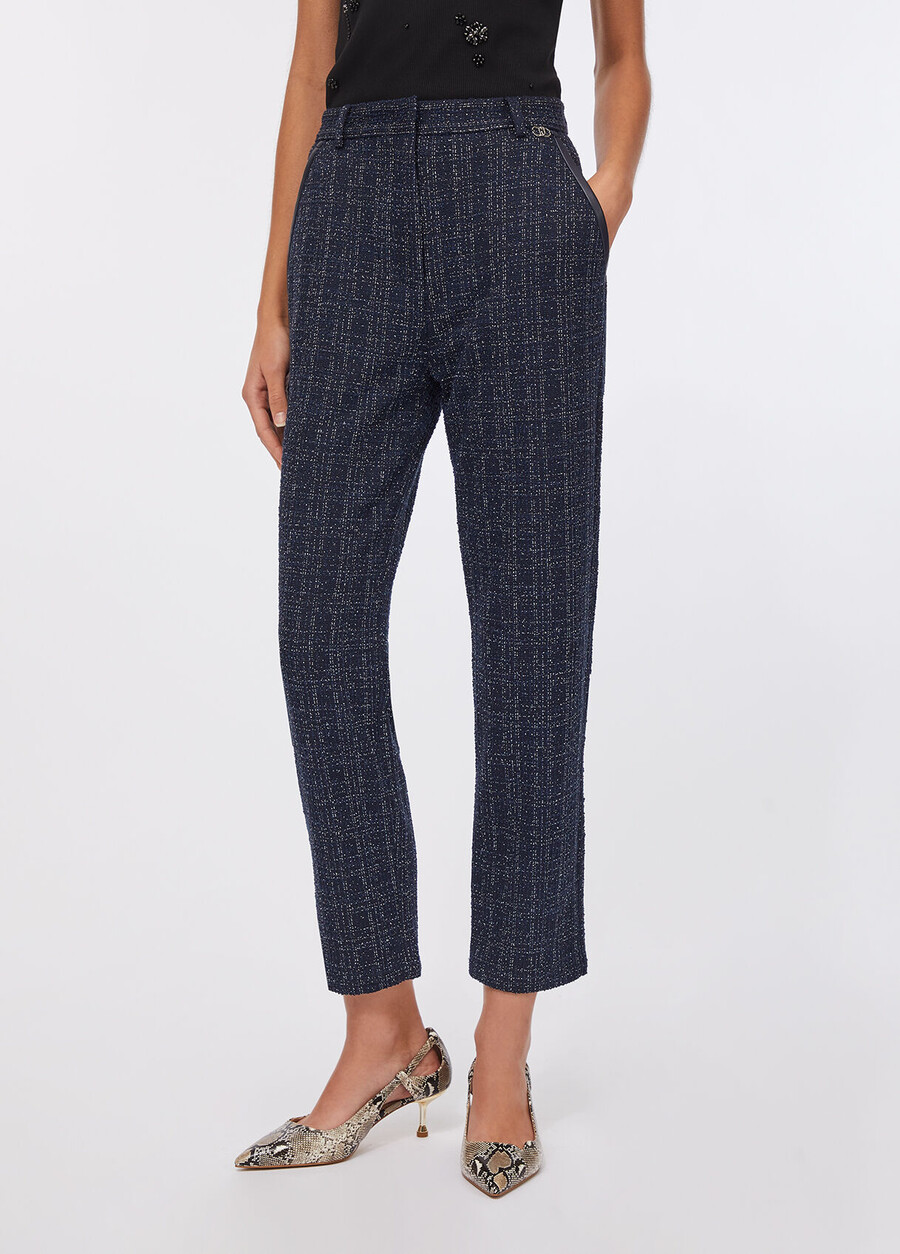 bouclé trousers