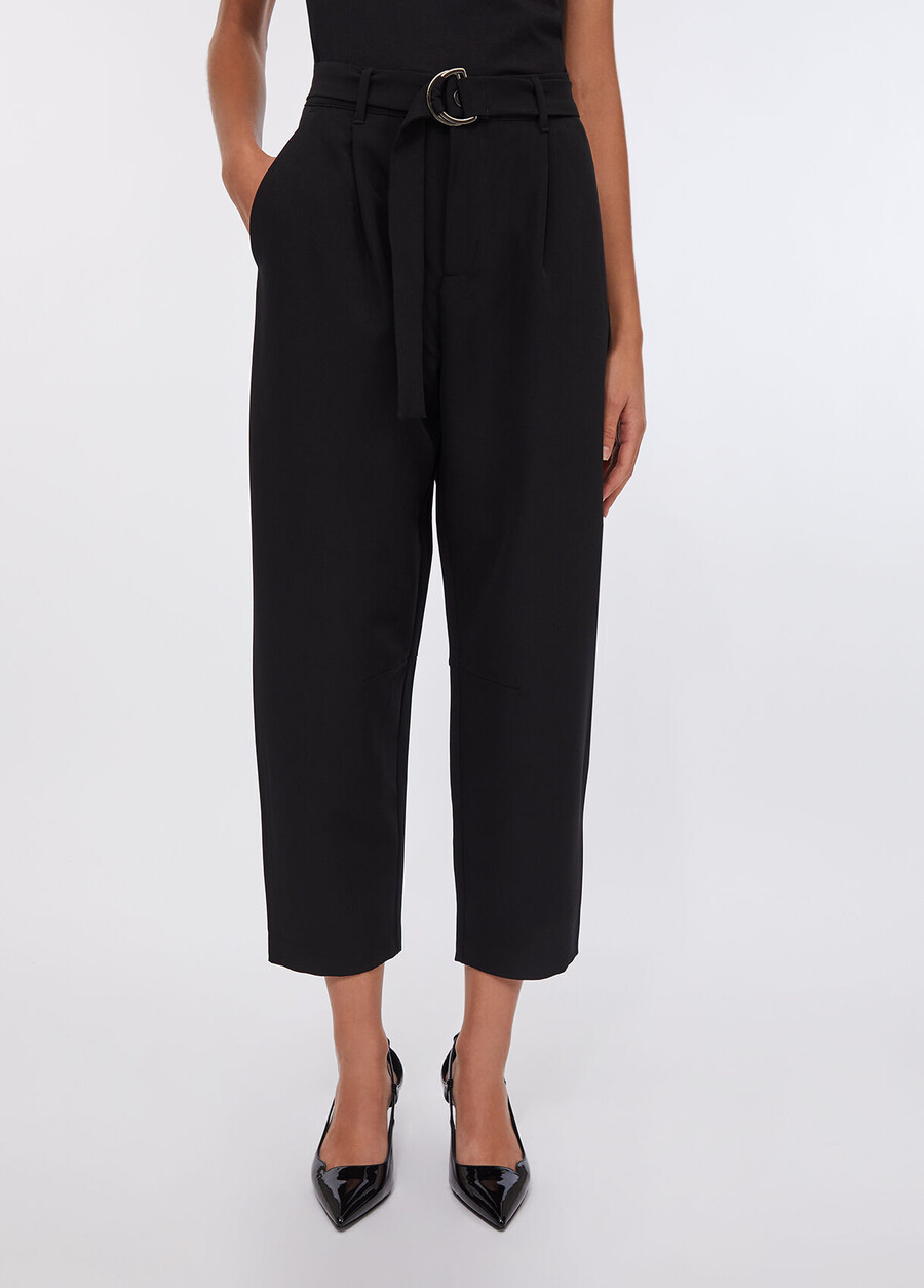 balloon trousers with darts