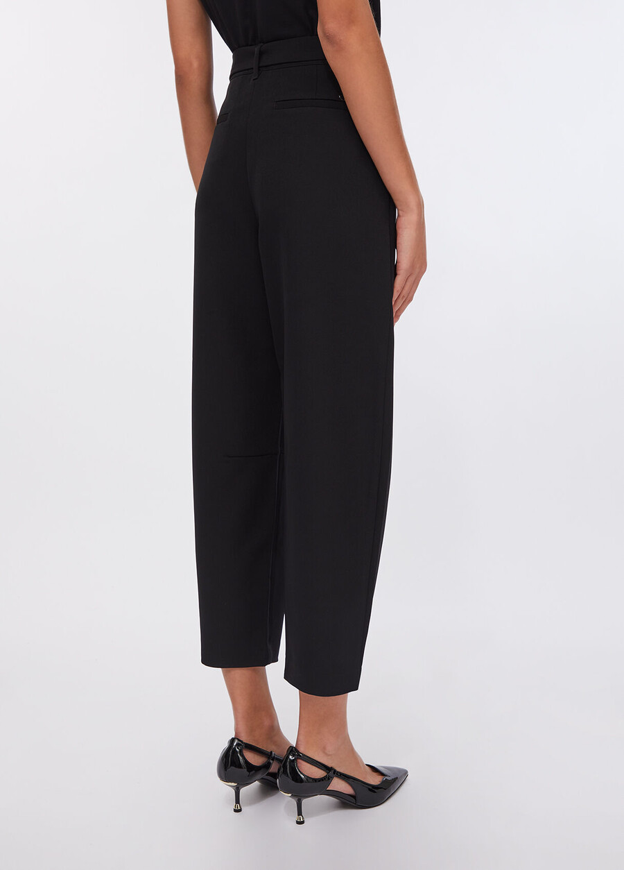 balloon trousers with darts