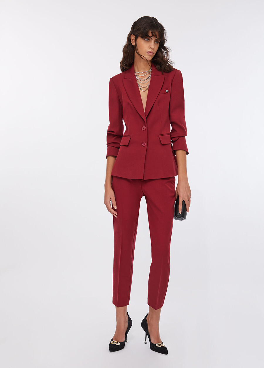 slim-fit blazer