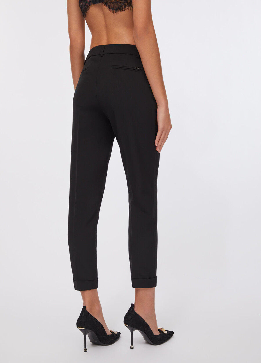 trousers with turn-ups