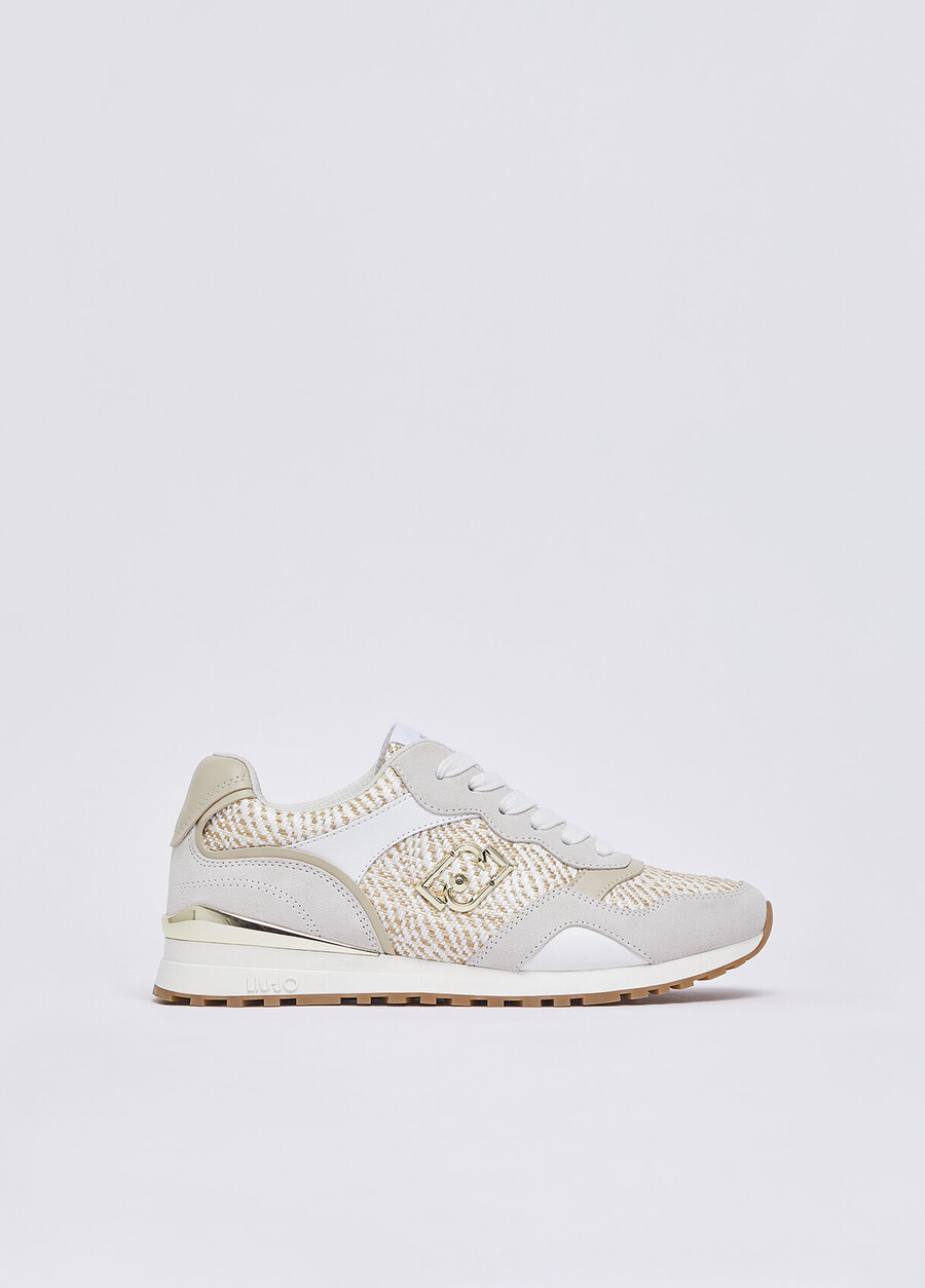 raffia sneakers