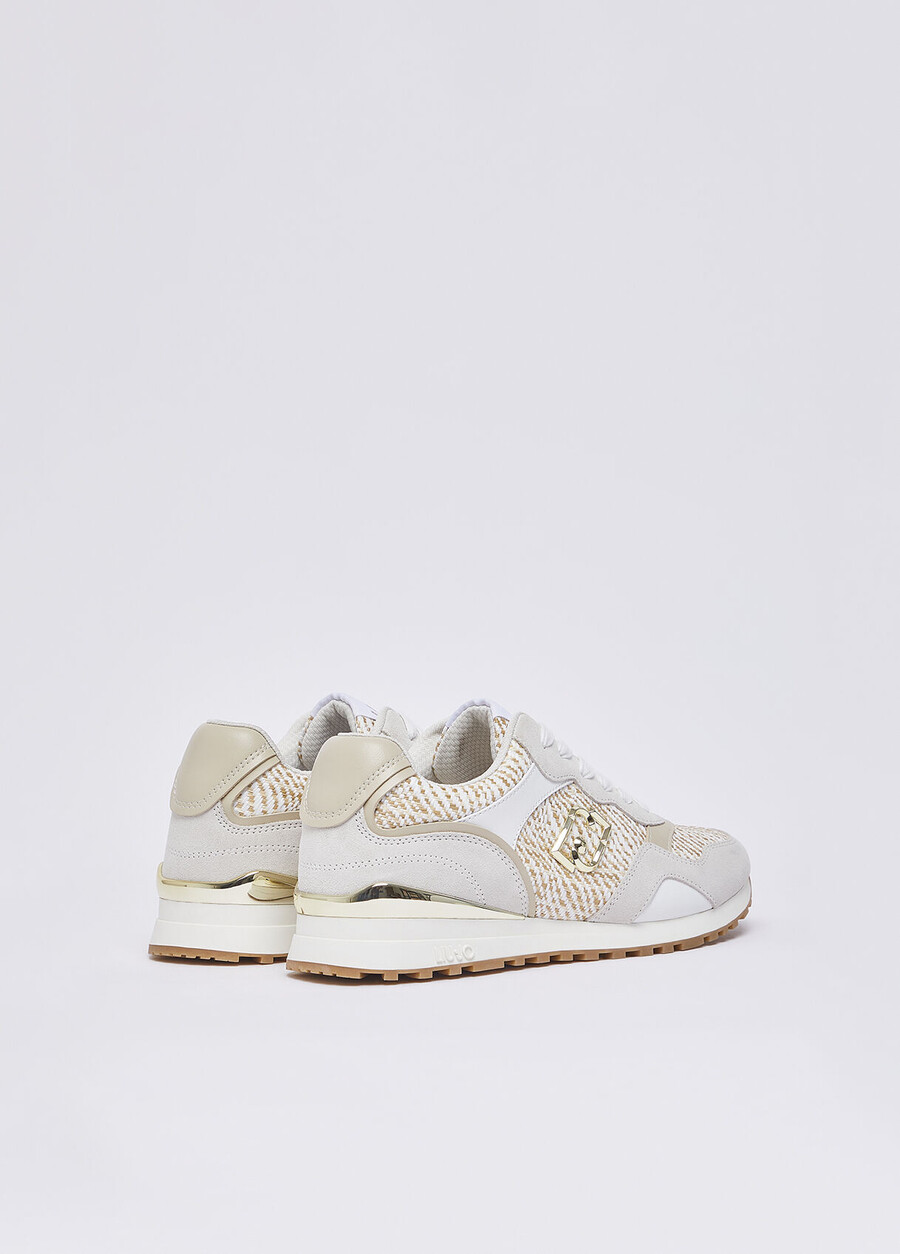raffia sneakers