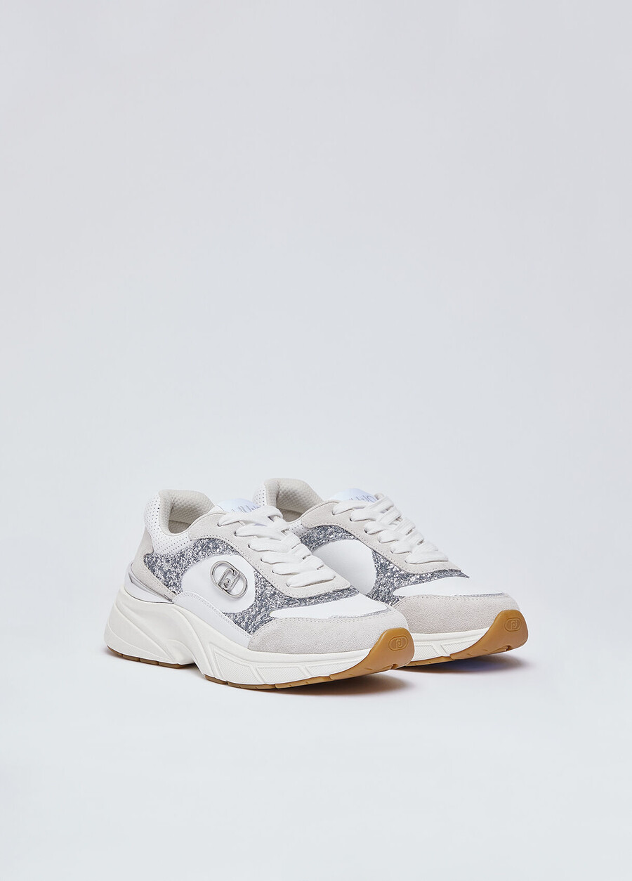 sneakers with glitter details