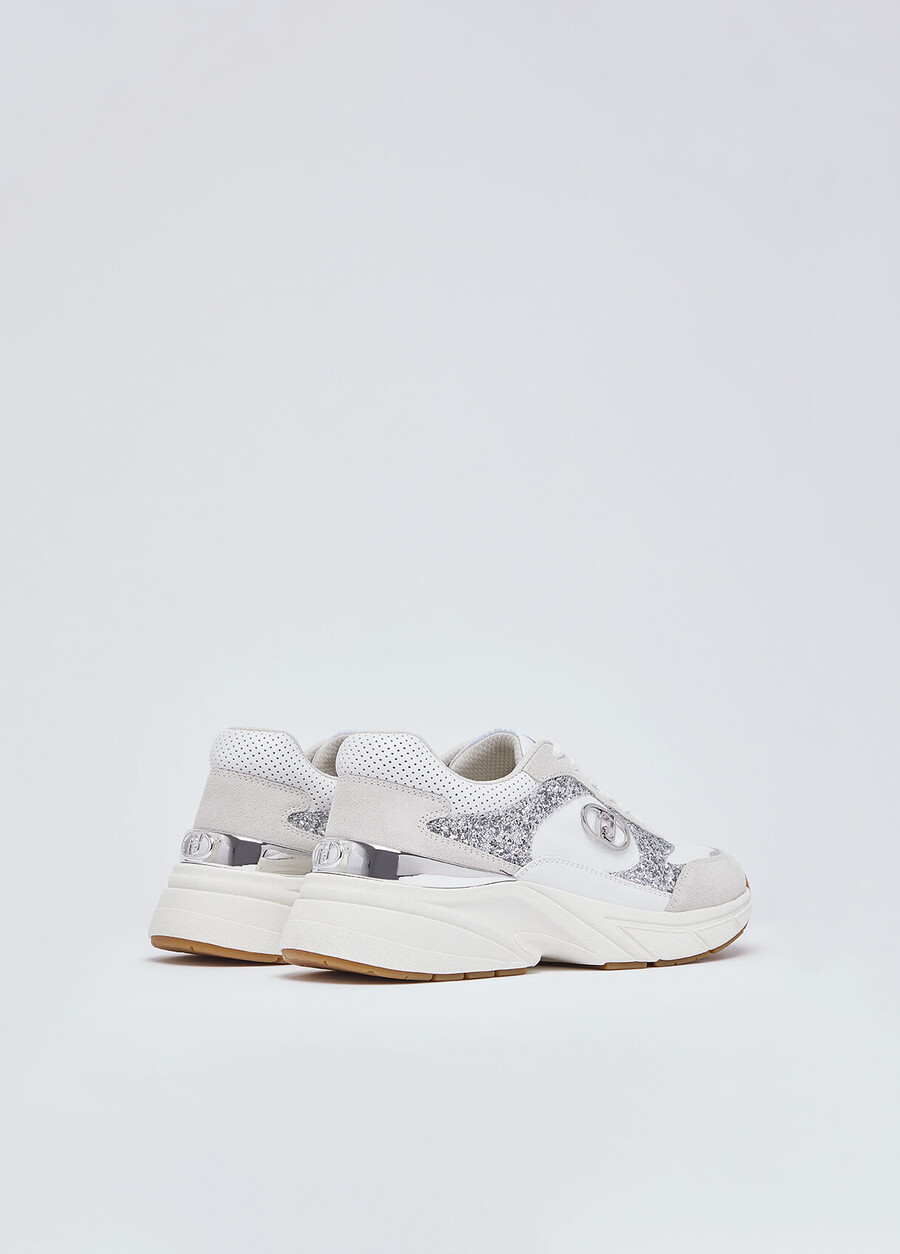 sneakers with glitter details