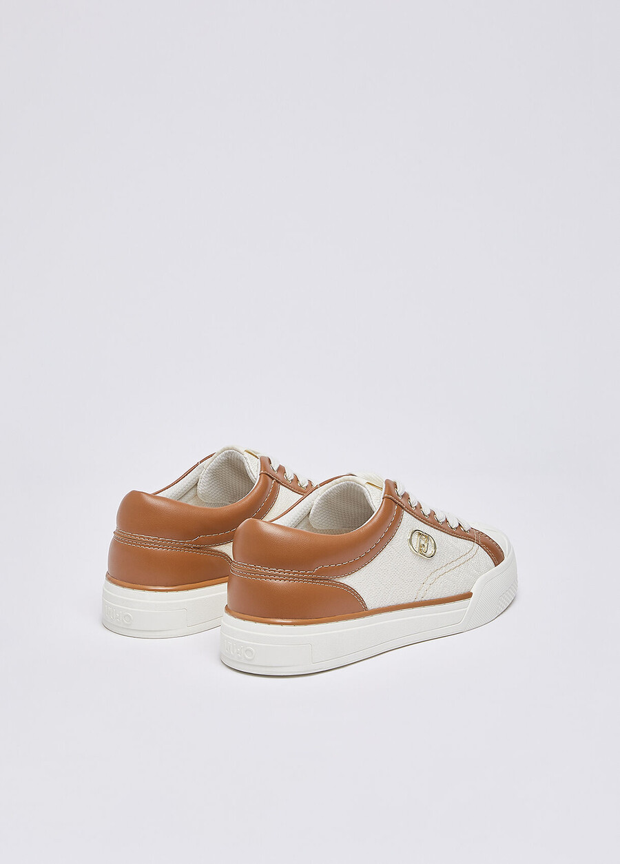 sneakers with monogram logo