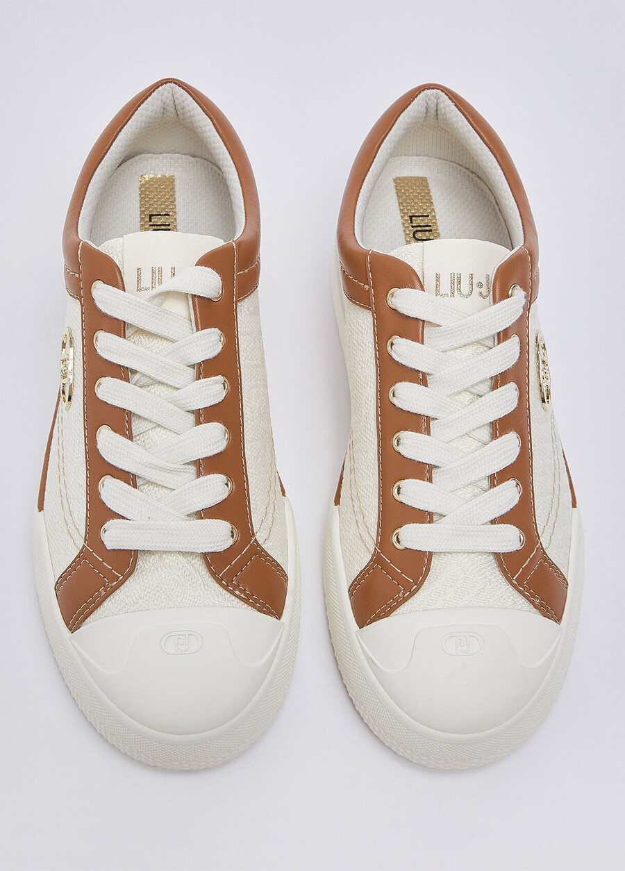 sneakers with monogram logo
