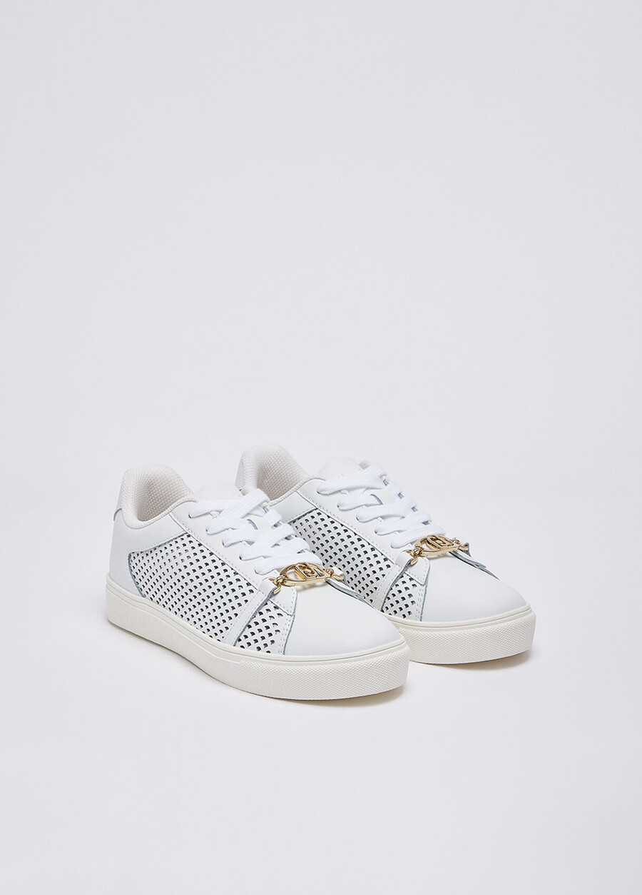 perforated sneakers