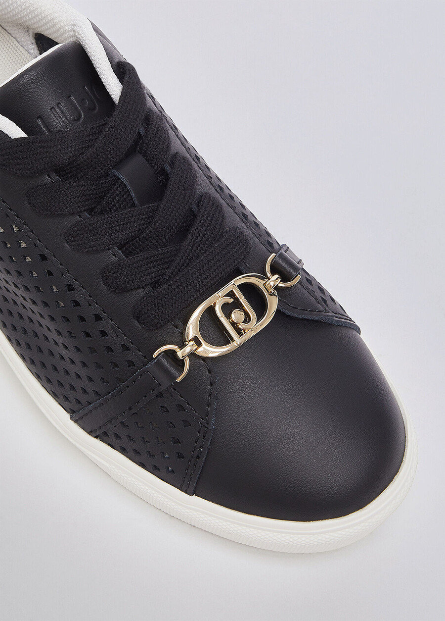 perforated sneakers