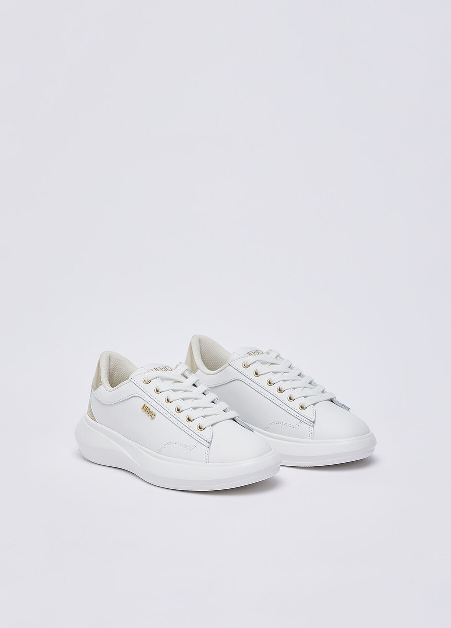 leather sneakers