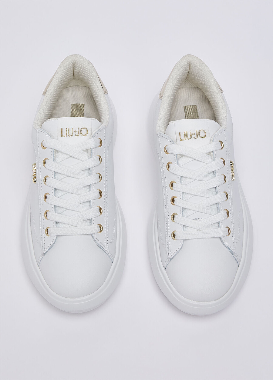 leather sneakers