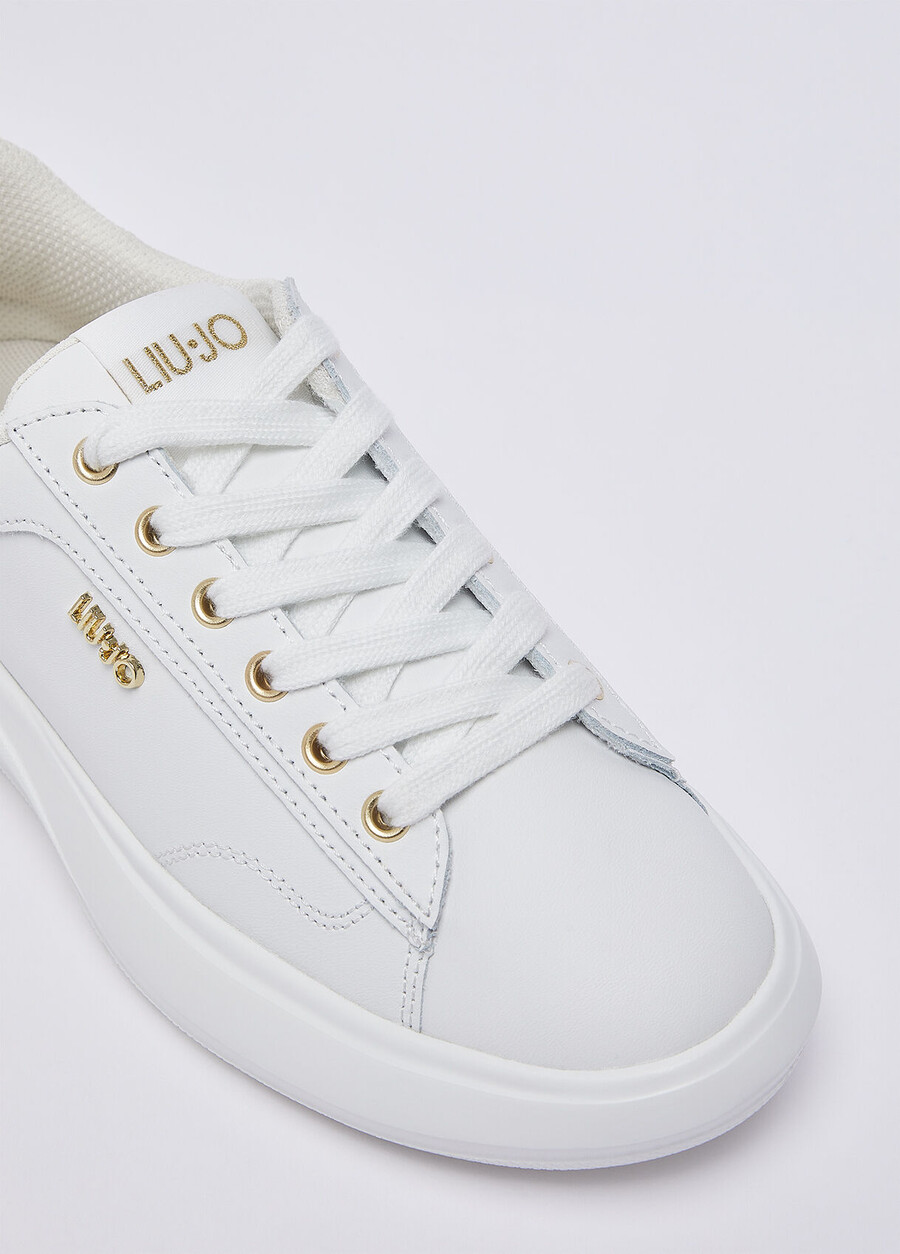 leather sneakers