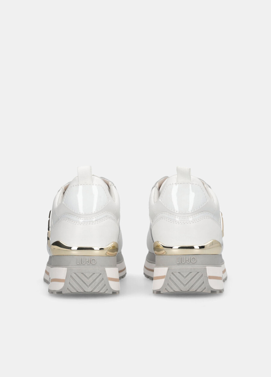 leather platform sneakers