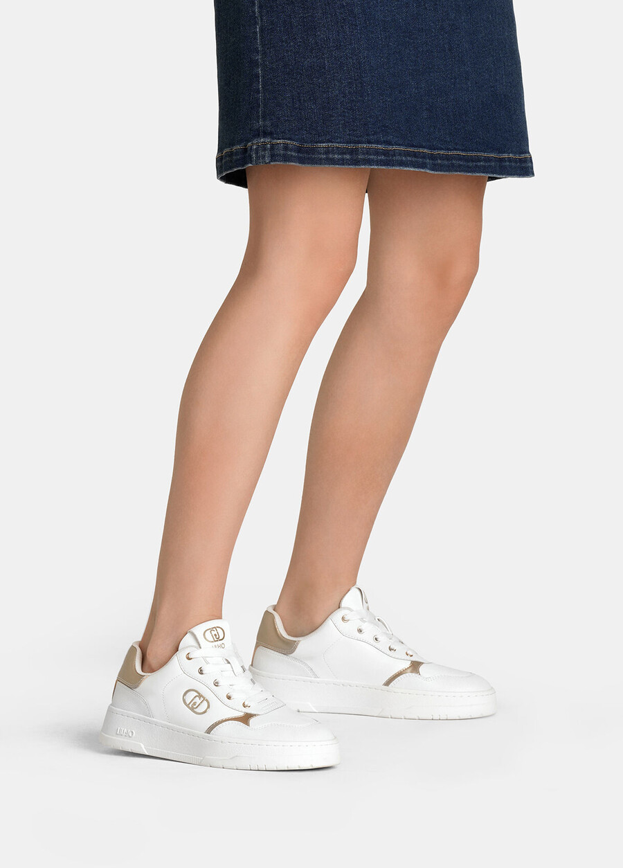 leather sneakers
