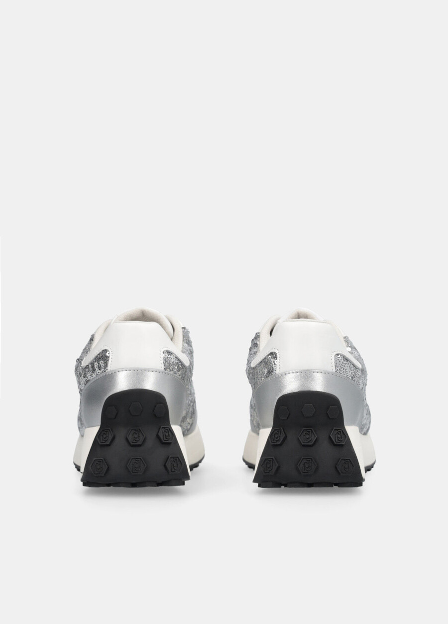 sneakers with all-over glitter