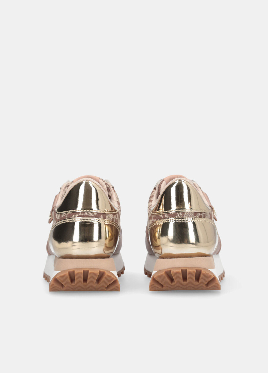 sneakers with jacquard monogram