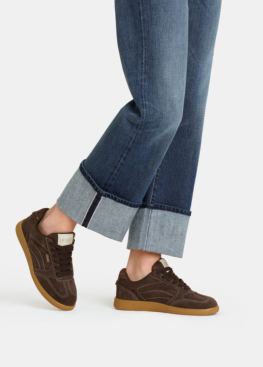 suede sneakers