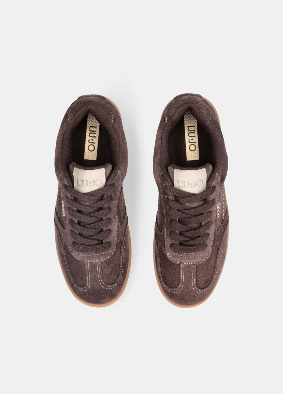 suede sneakers