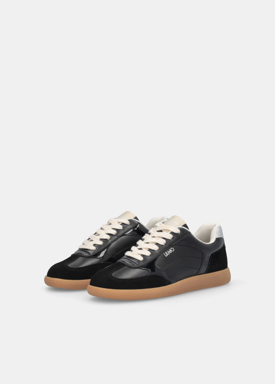 leather sneakers