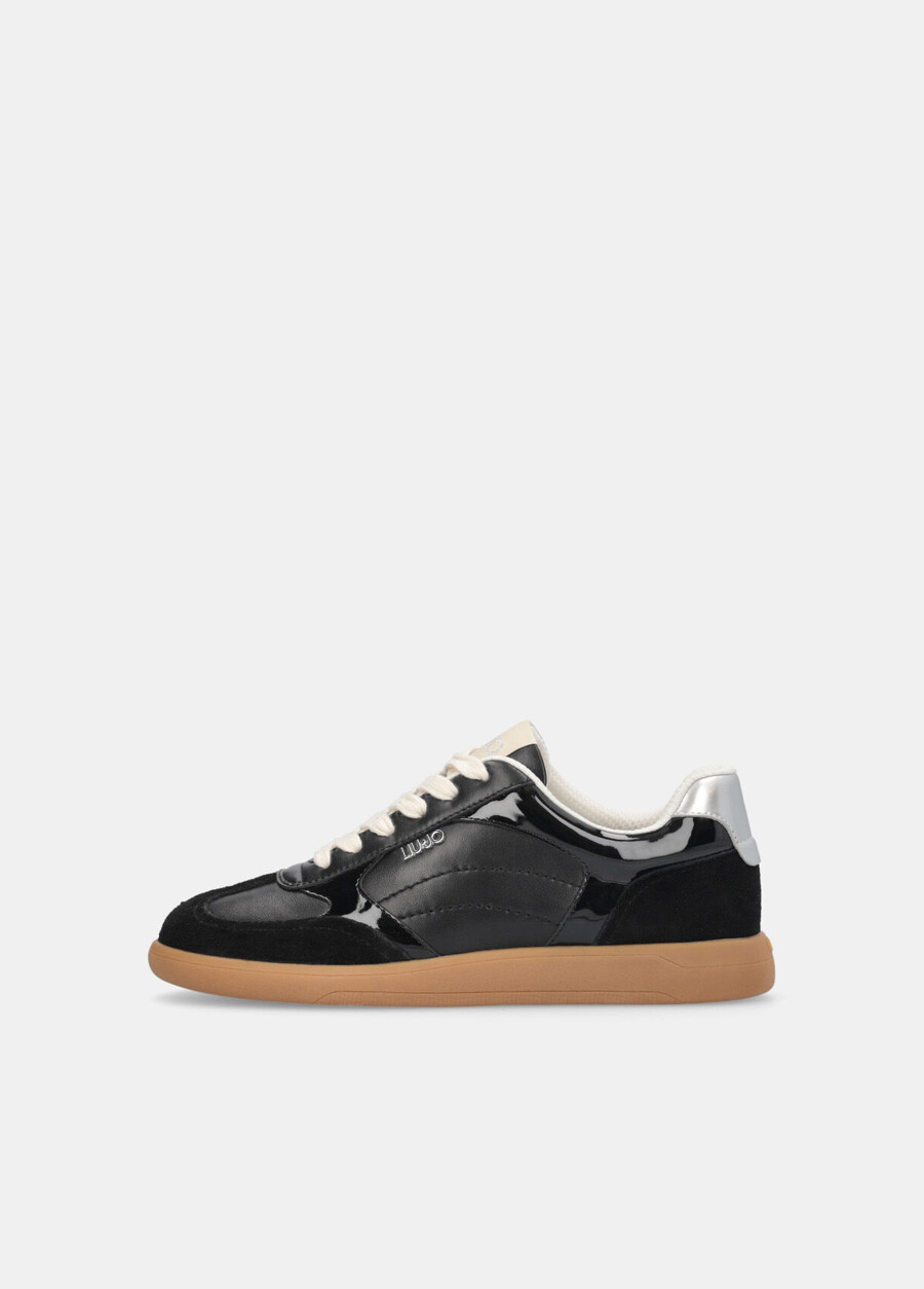 leather sneakers
