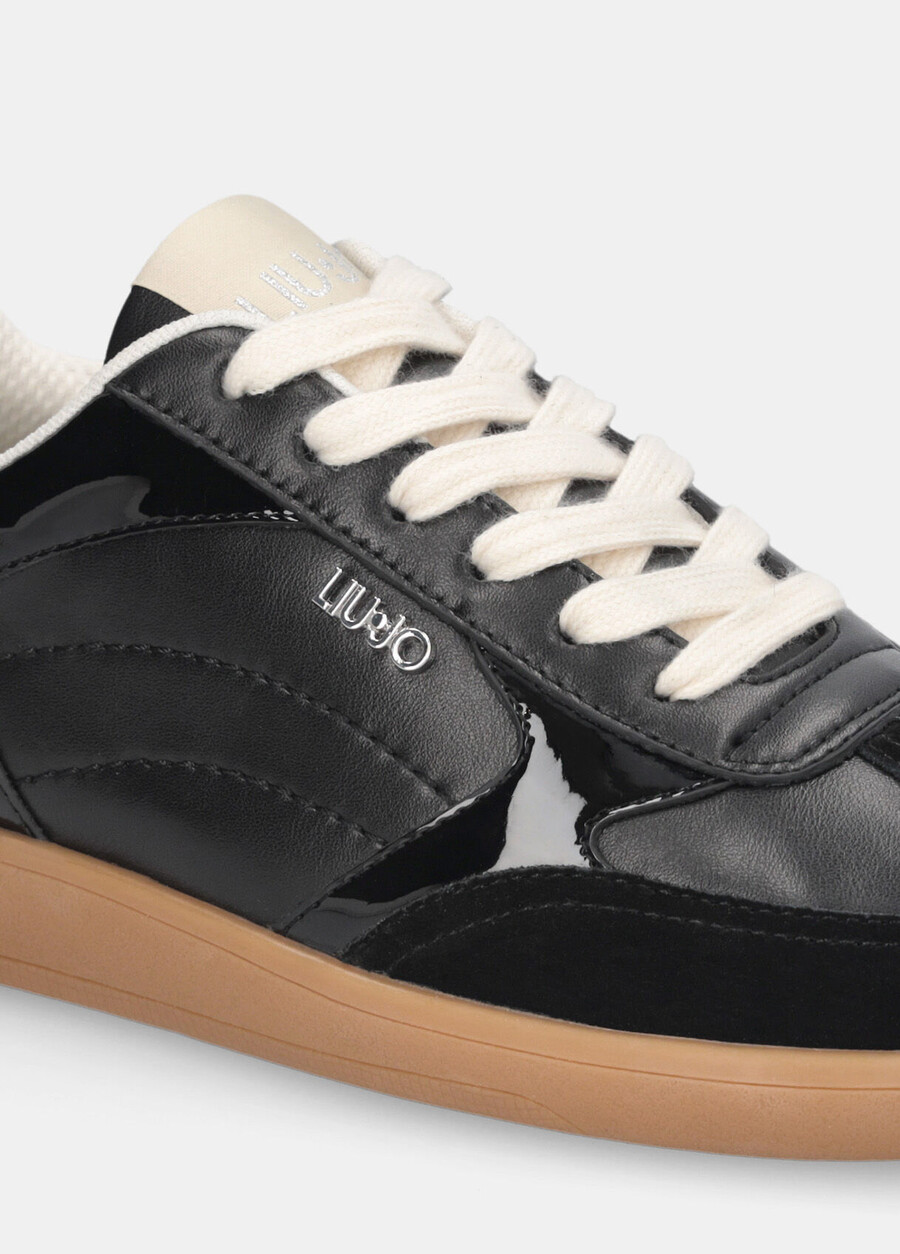 leather sneakers