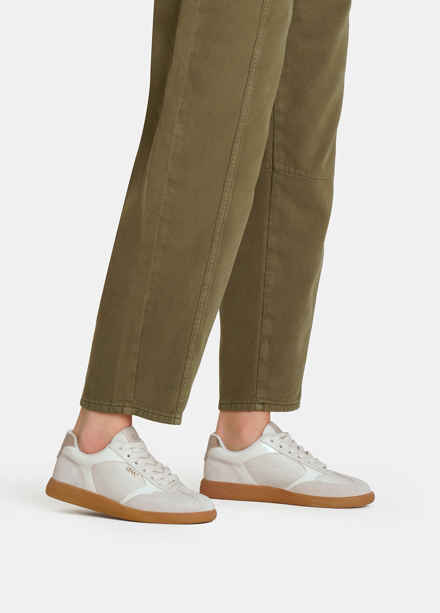 leather sneakers