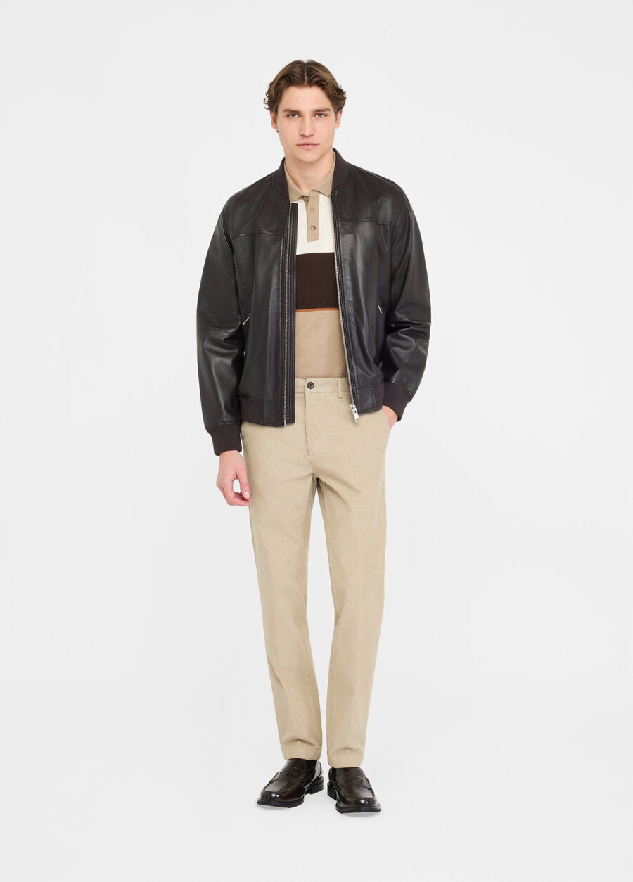 velvet trousers