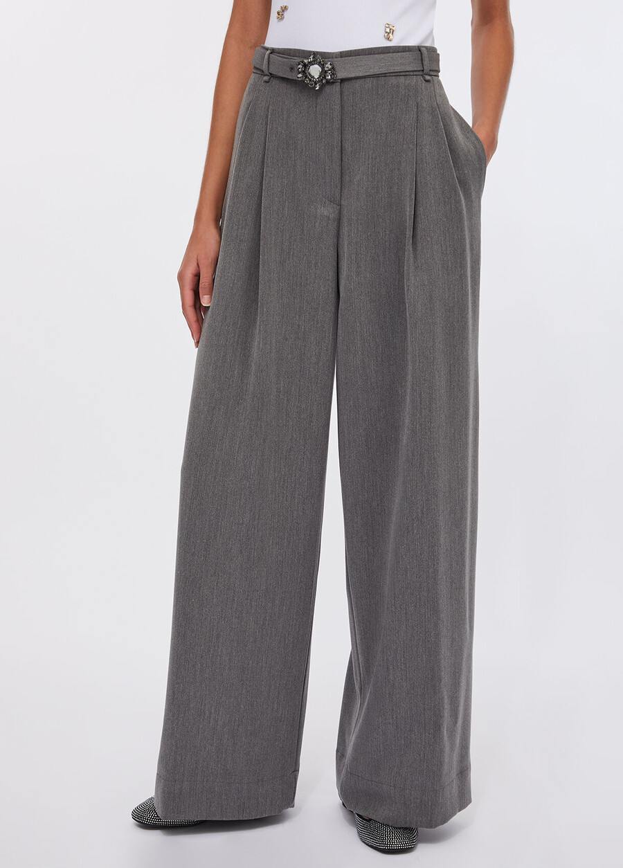 palazzo trousers with belt