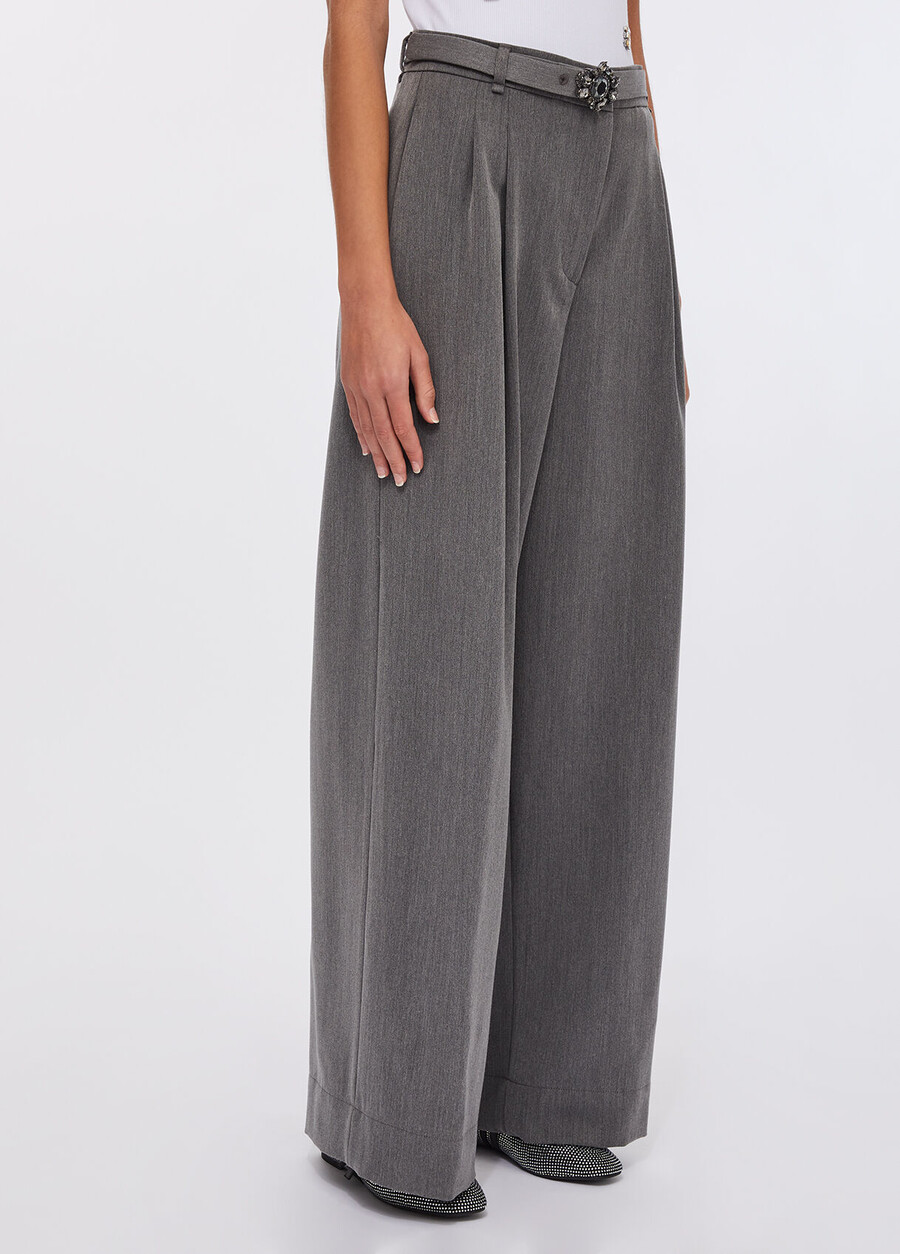 palazzo trousers with belt