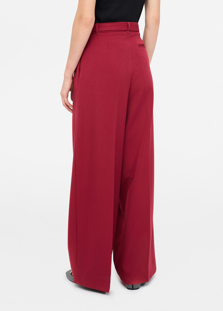 palazzo trousers with belt
