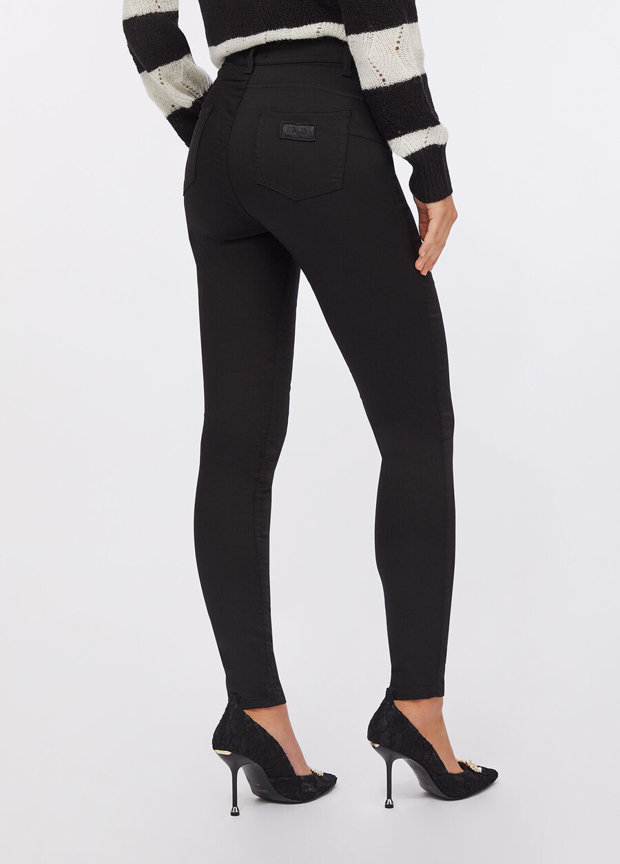 skinny trousers with gemstones