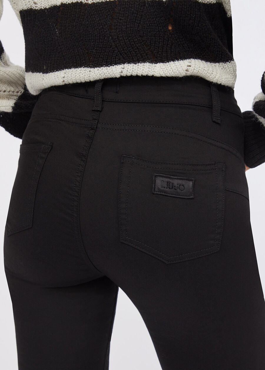 skinny trousers with gemstones