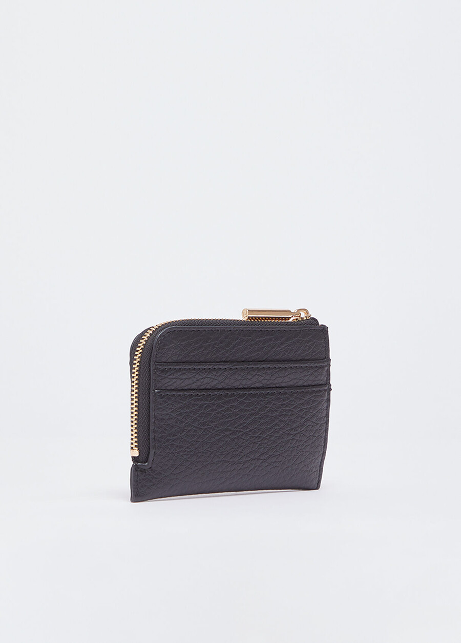 card holder with zip