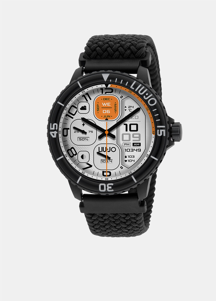 smartwatch with nylon strap
