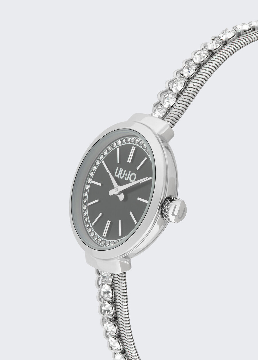 watch with diamantés